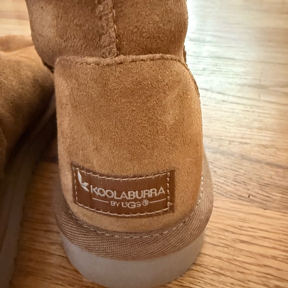 Koolaburra Chestnut Suede Ankle Boots - Picture 1 of 6